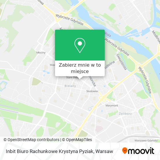 Mapa Inbit Biuro Rachunkowe Krystyna Pyziak