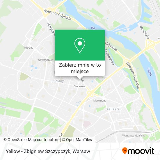 Mapa Yellow - Zbigniew Szczypczyk