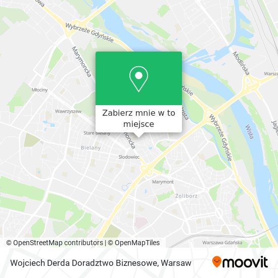 Mapa Wojciech Derda Doradztwo Biznesowe