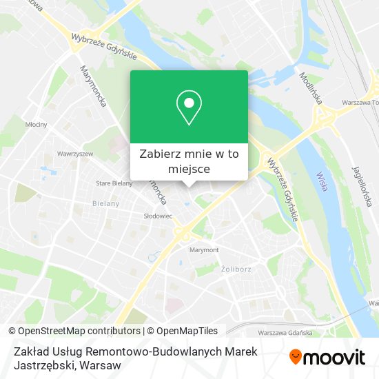 Mapa Zakład Usług Remontowo-Budowlanych Marek Jastrzębski