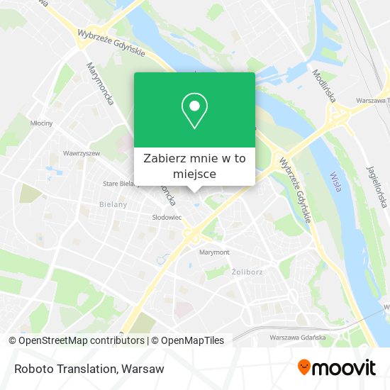 Mapa Roboto Translation