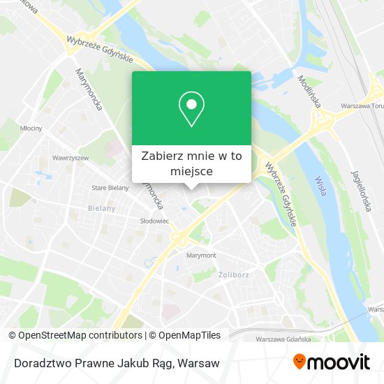 Mapa Doradztwo Prawne Jakub Rąg