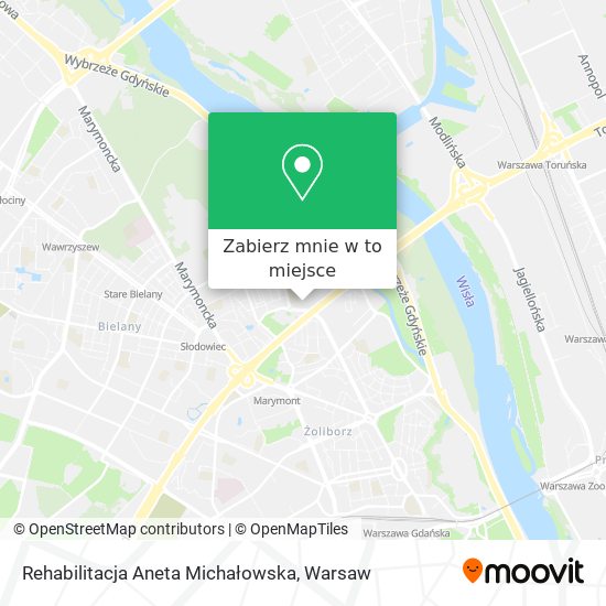 Mapa Rehabilitacja Aneta Michałowska