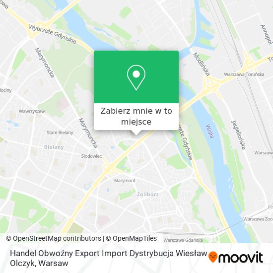 Mapa Handel Obwoźny Export Import Dystrybucja Wiesław Olczyk