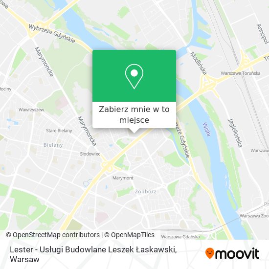 Mapa Lester - Usługi Budowlane Leszek Łaskawski