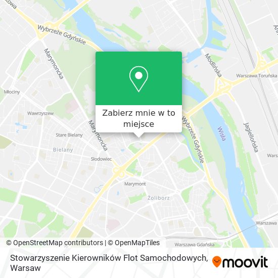 Mapa Stowarzyszenie Kierowników Flot Samochodowych