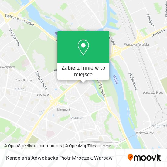 Mapa Kancelaria Adwokacka Piotr Mroczek