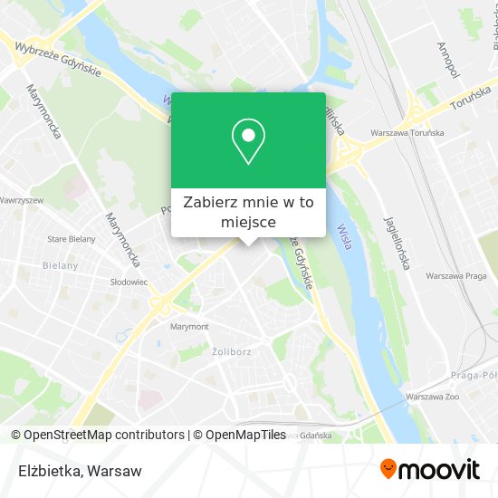 Mapa Elżbietka