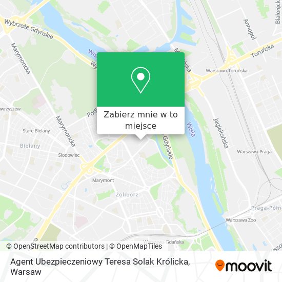 Mapa Agent Ubezpieczeniowy Teresa Solak Królicka