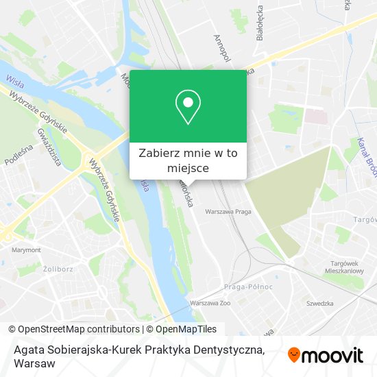 Mapa Agata Sobierajska-Kurek Praktyka Dentystyczna