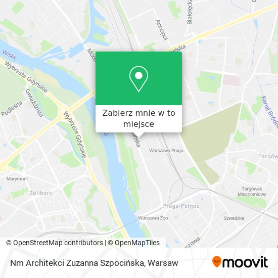 Mapa Nm Architekci Zuzanna Szpocińska