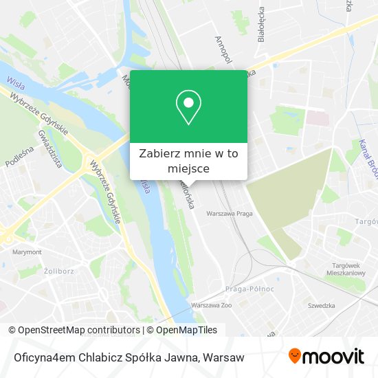 Mapa Oficyna4em Chlabicz Spółka Jawna