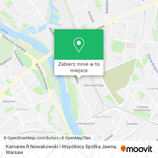 Mapa Kamarex R Nowakowski i Wspólnicy Spółka Jawna