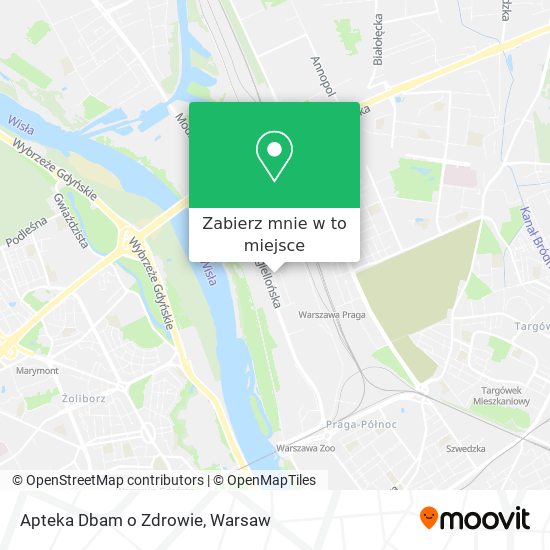 Mapa Apteka Dbam o Zdrowie