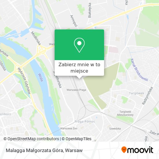 Mapa Malagga Małgorzata Góra