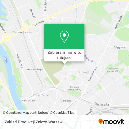 Mapa Zakład Produkcji Zniczy