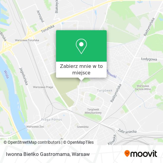 Mapa Iwonna Bieńko Gastromama