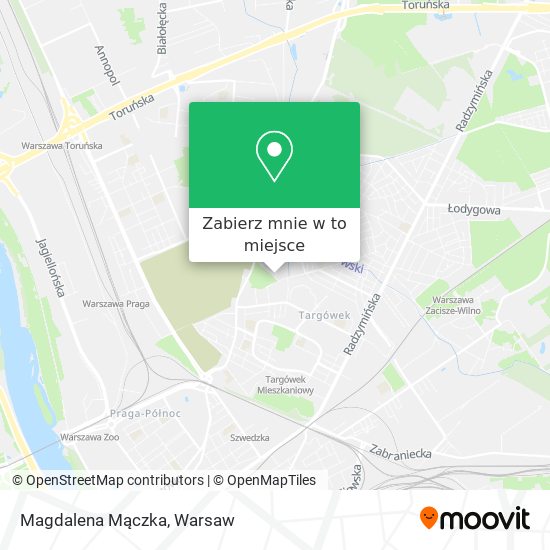 Mapa Magdalena Mączka