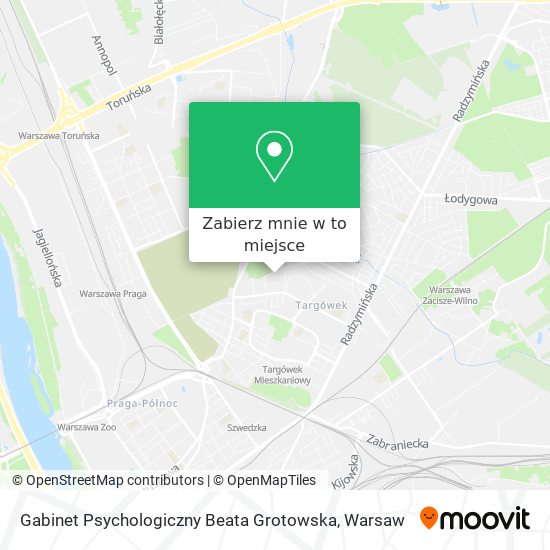 Mapa Gabinet Psychologiczny Beata Grotowska