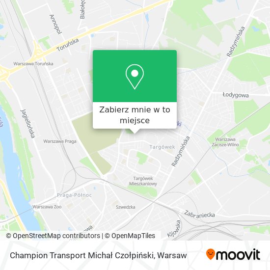 Mapa Champion Transport Michał Czołpiński