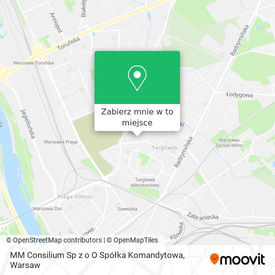 Mapa MM Consilium Sp z o O Spółka Komandytowa