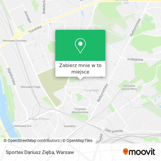 Mapa Sportex Dariusz Zięba