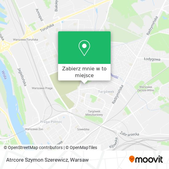 Mapa Atrcore Szymon Szerewicz