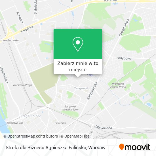 Mapa Strefa dla Biznesu Agnieszka Falińska