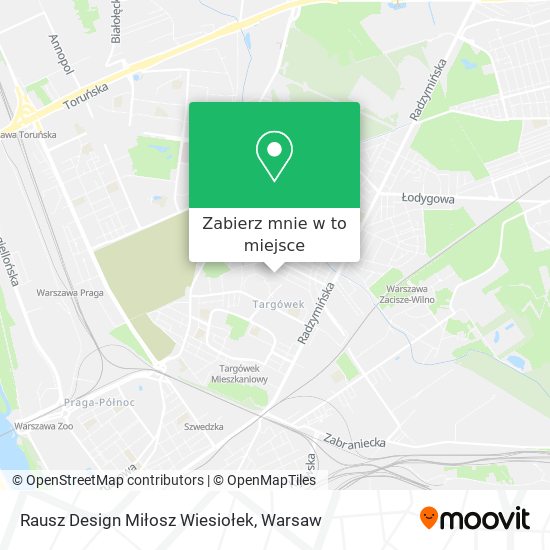 Mapa Rausz Design Miłosz Wiesiołek