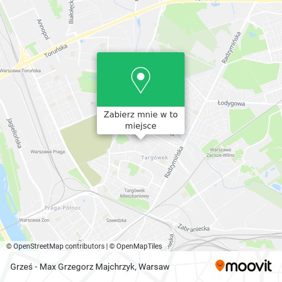 Mapa Grześ - Max Grzegorz Majchrzyk