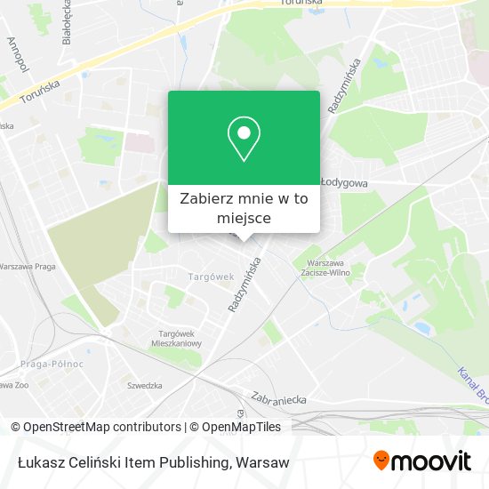 Mapa Łukasz Celiński Item Publishing