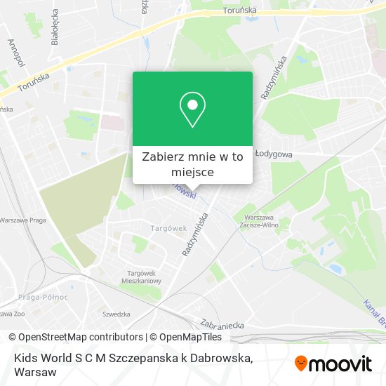 Mapa Kids World S C M Szczepanska k Dabrowska