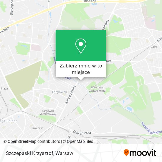 Mapa Szczepaski Krzysztof