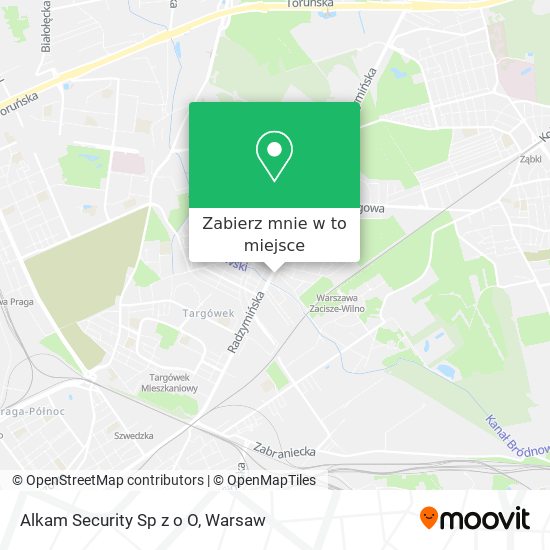 Mapa Alkam Security Sp z o O