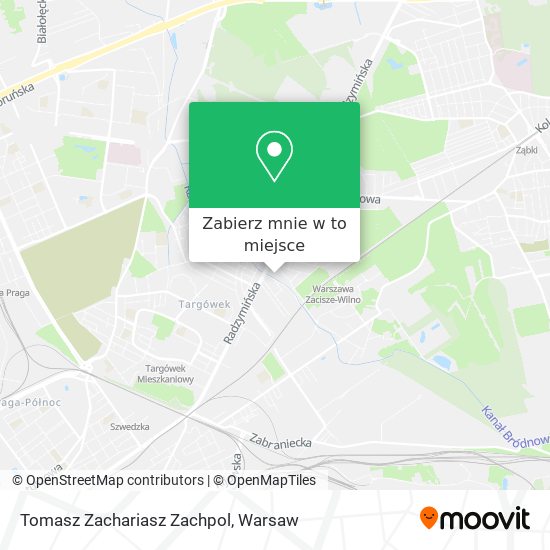 Mapa Tomasz Zachariasz Zachpol