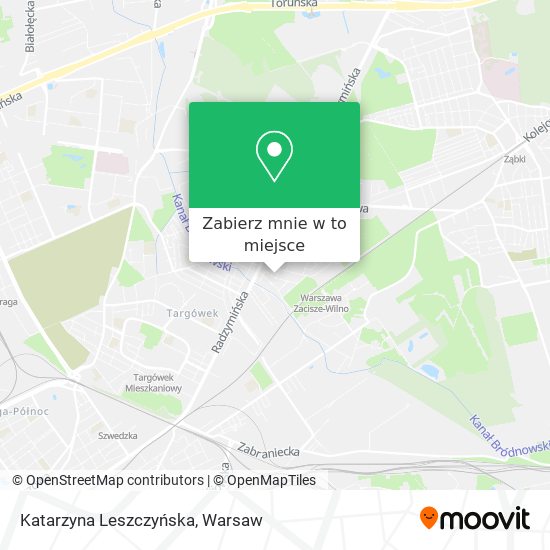 Mapa Katarzyna Leszczyńska