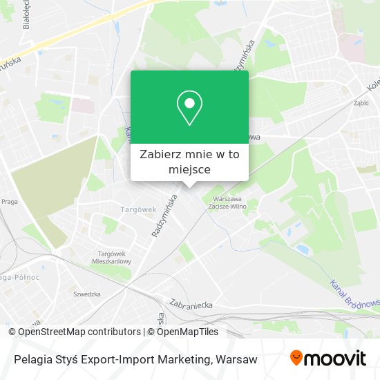 Mapa Pelagia Styś Export-Import Marketing