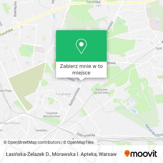 Mapa Łasińska-Żelazek D., Morawska I. Apteka