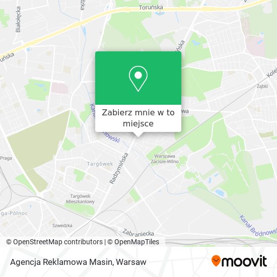 Mapa Agencja Reklamowa Masin