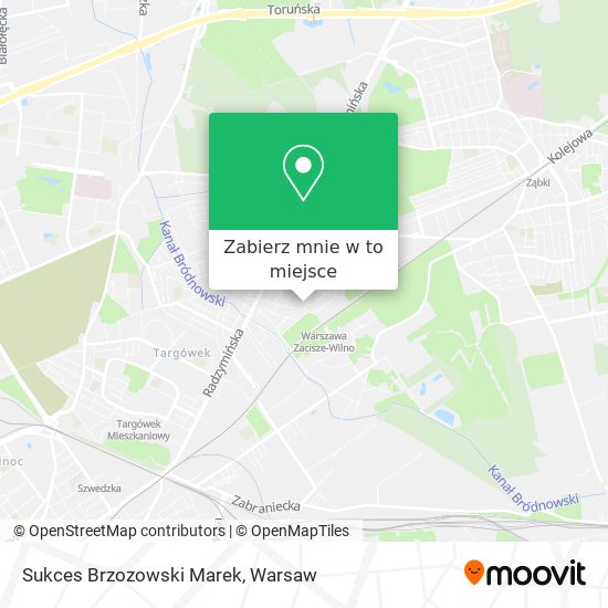 Mapa Sukces Brzozowski Marek