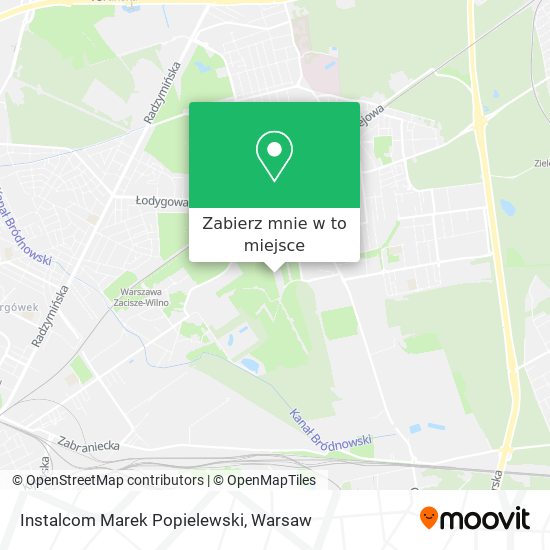 Mapa Instalcom Marek Popielewski