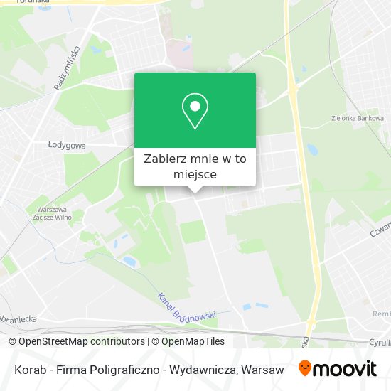 Mapa Korab - Firma Poligraficzno - Wydawnicza