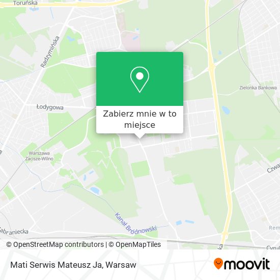 Mapa Mati Serwis Mateusz Ja