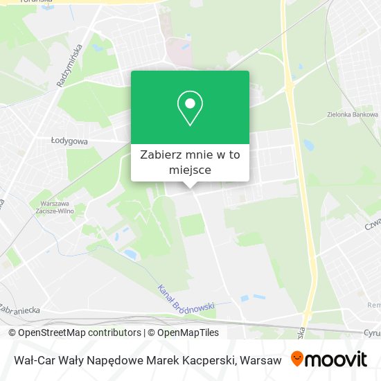 Mapa Wał-Car Wały Napędowe Marek Kacperski