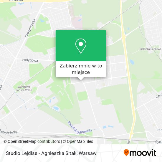 Mapa Studio Lejdiss - Agnieszka Sitak