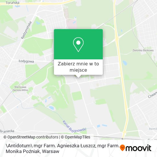 Mapa \Antidotum\ mgr Farm. Agnieszka Łuszcz, mgr Farm. Monika Poźniak