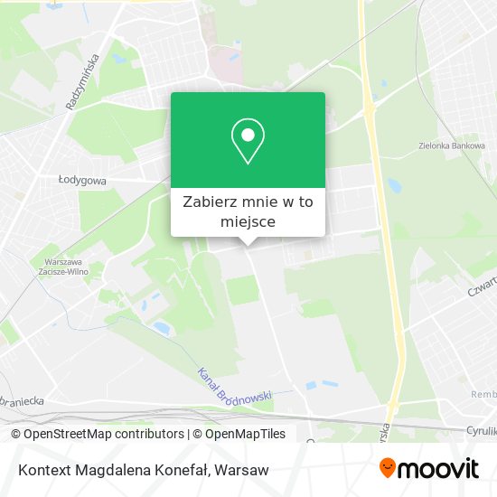 Mapa Kontext Magdalena Konefał