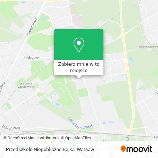 Mapa Przedszkole Niepubliczne Bajka