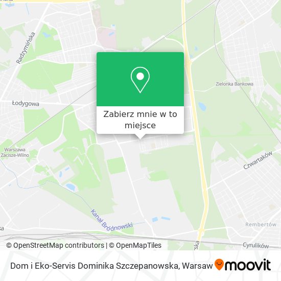 Mapa Dom i Eko-Servis Dominika Szczepanowska