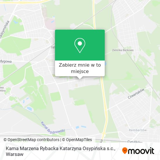 Mapa Kama Marzena Rybacka Katarzyna Osypińska s.c.